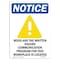 Signmission OSHA Notice, 7" Height, MSDS And Written Sign With Symbol, 7" X 5", Portrait OS-NS-D-57-V-14269 - alternate 1